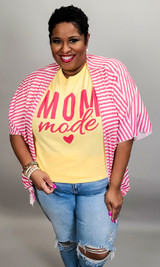 Mom Mode Graphic T-Shirt