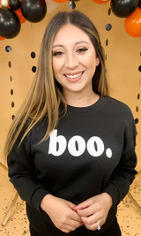 Magic Puff Boo Graphic Sweatshirt