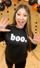 Magic Puff Boo Graphic Sweatshirt