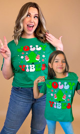 T2D Jolly Vibes Christmas Graphic T-Shirt