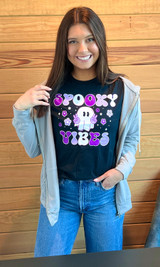 T2D Spooky Vibes Halloween Graphic T-Shirt