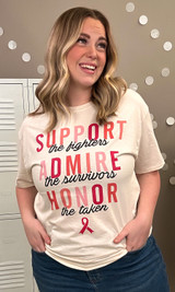 Support Admire Honor Graphic T-Shirt