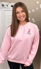 T2D Pink Flamingo Sweatshirt