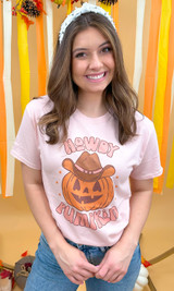 Howdy Pumpkin Graphic T-Shirt