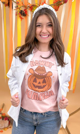 Howdy Pumpkin Graphic T-Shirt