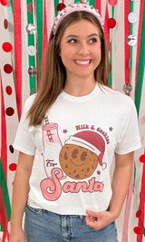 Milk and Cookies Graphic T-Shirt