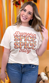 Pumpkin Spice Spice Baby Graphic T-Shirt