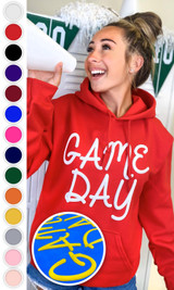 Game Day Script Puff Graphic Hoodie