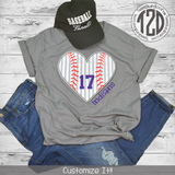 custom baseball shirts for family