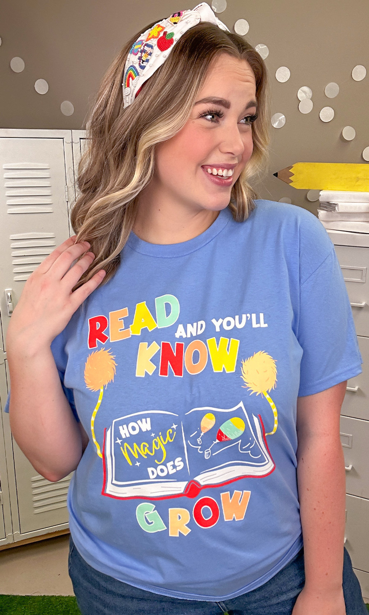 Read Know Grow Graphic T-Shirt - Tees2urdoor