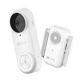 EZVIZ CS-DB2 (5MP), 2MP Camera, 2.0mm Lens, 176° Diagonal, PIR 100°, Two-Way Talk, WiFi 2.4GHz, 5200mAh, IP65