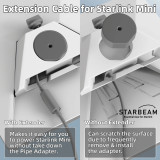 STARBEAM Starlink Mini DC to DC Female Adapter Power Extension – 17cm