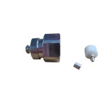 4.3-10 Male Connector for RG-402 Cable, Solder