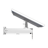 WatchAI Solar Power System with Mounting Arm - 12V, 120W, 60Ah