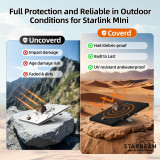 STARBEAM Starlink Mini Silicone Protective Cover - Nebula White