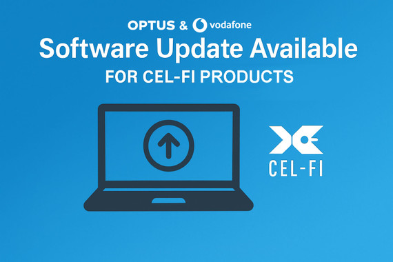 Cel-Fi Software Update - TPG/Vodafone Roaming Agreement with Optus + 5G Further Enabled