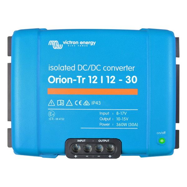 Victron Orion-Tr 24/12-30A (360W) Isolated DC-DC converter Top