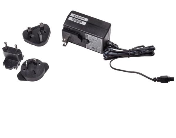 CradlePoint COR IBR1700, IBR900/IBR950 power supply includes US, EU, UK, AU adapters (-20C to 60C)