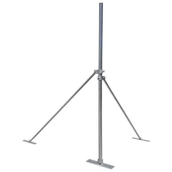 Collared Roof Mast 2m, 48mm Pole Diameter