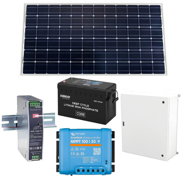 Solar Kit for Wireless Bridge / Access Point & Camera
