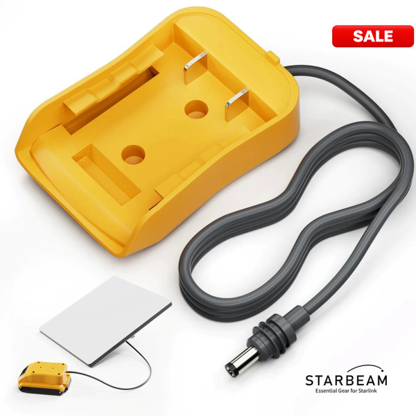 STARBEAM Starlink Mini Dewalt 18V Battery Adapter