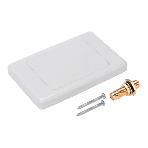 Wall Plate with SMA Female to SMA Female Bulkhead Wall Plate with SMA Female to SMA Female Bulkhead