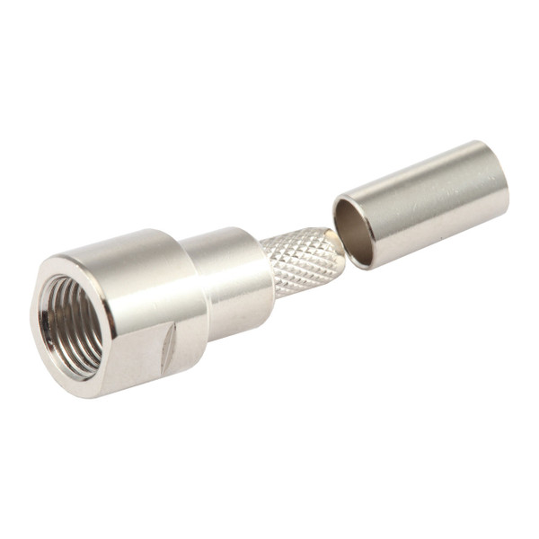 FME Male Crimp Connector for L-195 Coaxial Cable