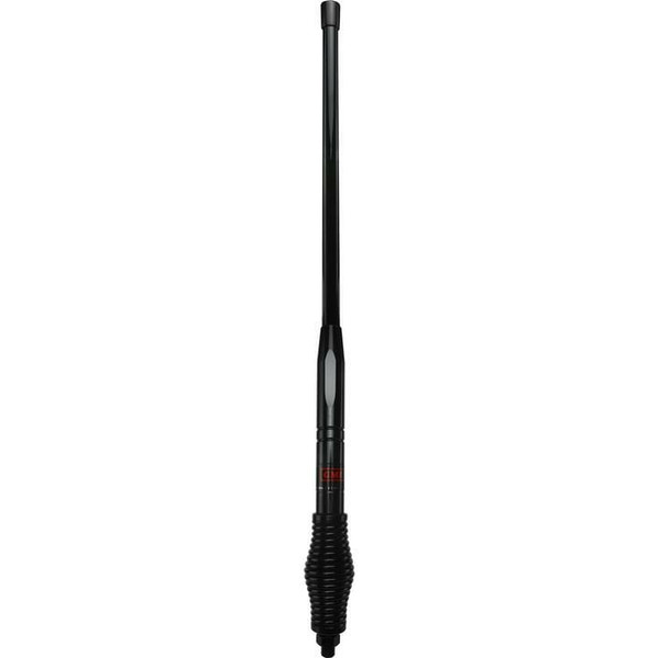 GME AE4707B UHF 595mm Fiberglass Radome Antenna, AS002B Spring (2.1dBi) - Black