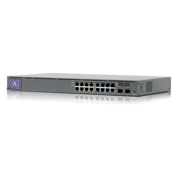 Alta Labs S16-POE 16-Port Enterprise Network Switch Angle