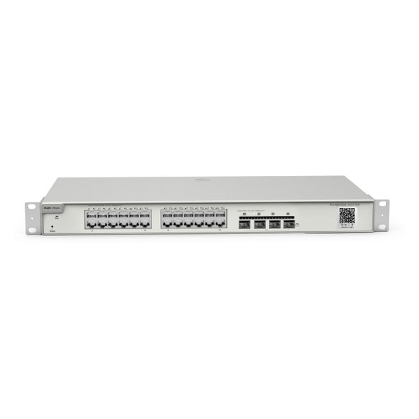 RG-NBS3200-24GT4XS, 24-port Gigabit Layer 2 Managed Switch, 4 * 10G Uplinks
