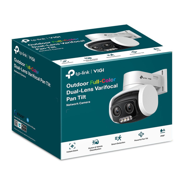 TP-Link VIGI C540V 4MP Dual-Lense Varied Focal Full-Colour PT Camera