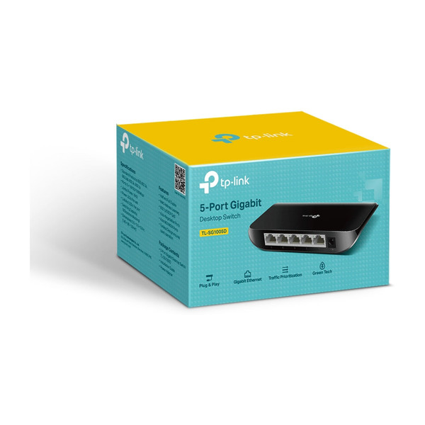 TP-Link TL-SG1005D 5-Port Gigabit Desktop Switch