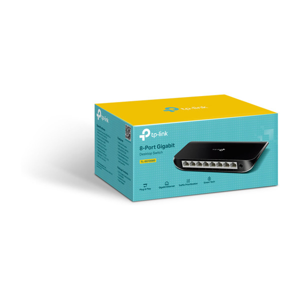 TP-Link TL-SG1008D 8-Port Desktop Gigabit Switch Box