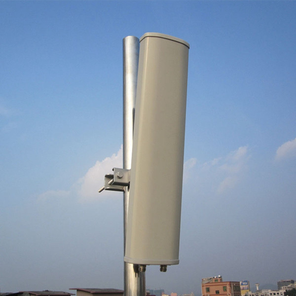 Dual Polarity WiFi MIMO 90° Sector Antenna, 4800 to 6500 MHz, 19 dBi, SMA Female