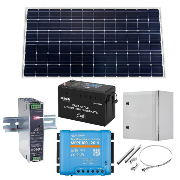 Solar Kit for Wireless Bridge / Access Point & Camera