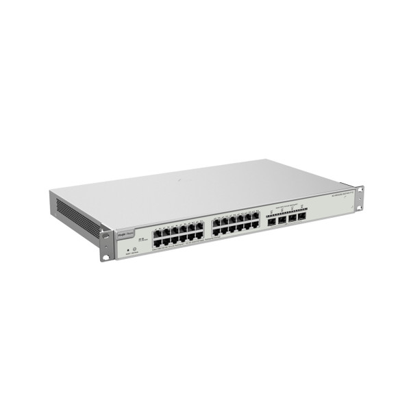 Ruijie Reyee RG-NBS3200-24GT4XS-P-V2 24-Port L2 Managed PoE Switch, 19" Rack