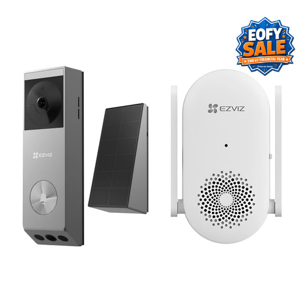 EZVIZ EP3X Pro Smart Video Door Lock Kit with Fingerprint & Keypad Access