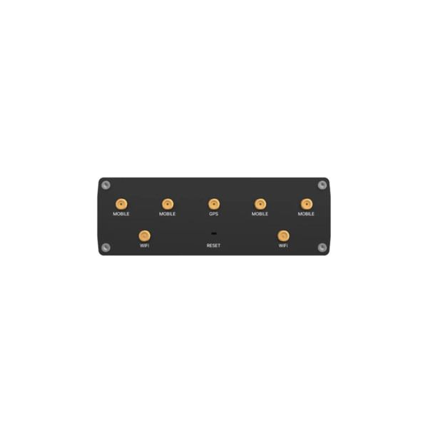 Teltonika RUTM55 5G industrial router with eth, serial, and I/Os