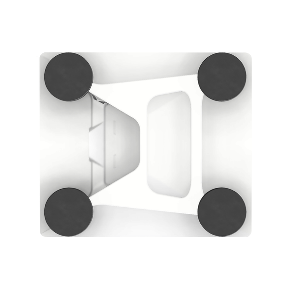 TRIO Mini Speedmount with Rubber Coated Magnets and Polycarbonate Cover, Black