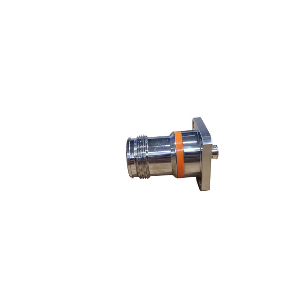 4.3-10 Female 4 Hole Flange Solder Cup Attachment