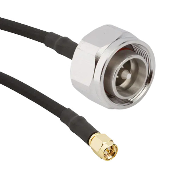 PTL-240 Coaxial Cable 4.3-10 Male to SMA Male 10m
