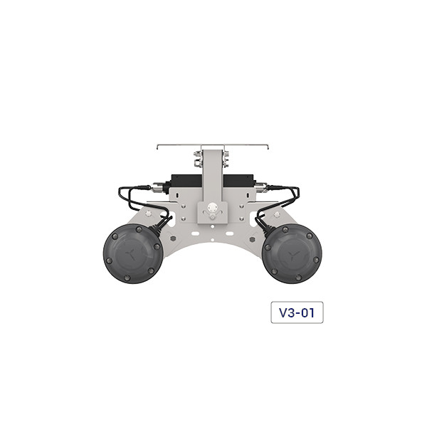 Poynting HELI-21, Circular-Polarised Tunnel, Dual Band WiFi antenna; 2400 to 6000 MHz