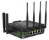 Milesight UR75-500GL-W-G-P, 5G Industrial Cellular Router, WiFi, GPS, Dual SIM, 5*PoE Eth, RS232/485, I/O, Micro SD, PoE