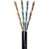 GameChanger Cable OSP Shielded Twisted Pair Cable, CM, 600V AWM, Black, 305m Reel