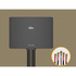Peplink Slim-40G Antenna (4x LTE/5G + GPS),Black, 2m cable, SMA