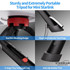 STARBEAM Starlink Mini 18cm Extendable Tripod with Adapter and Pegs – suits old Pipe Adapter only