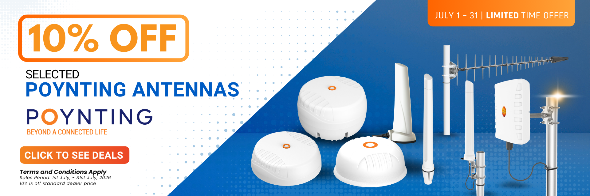 Poynting Antennas 10% Off