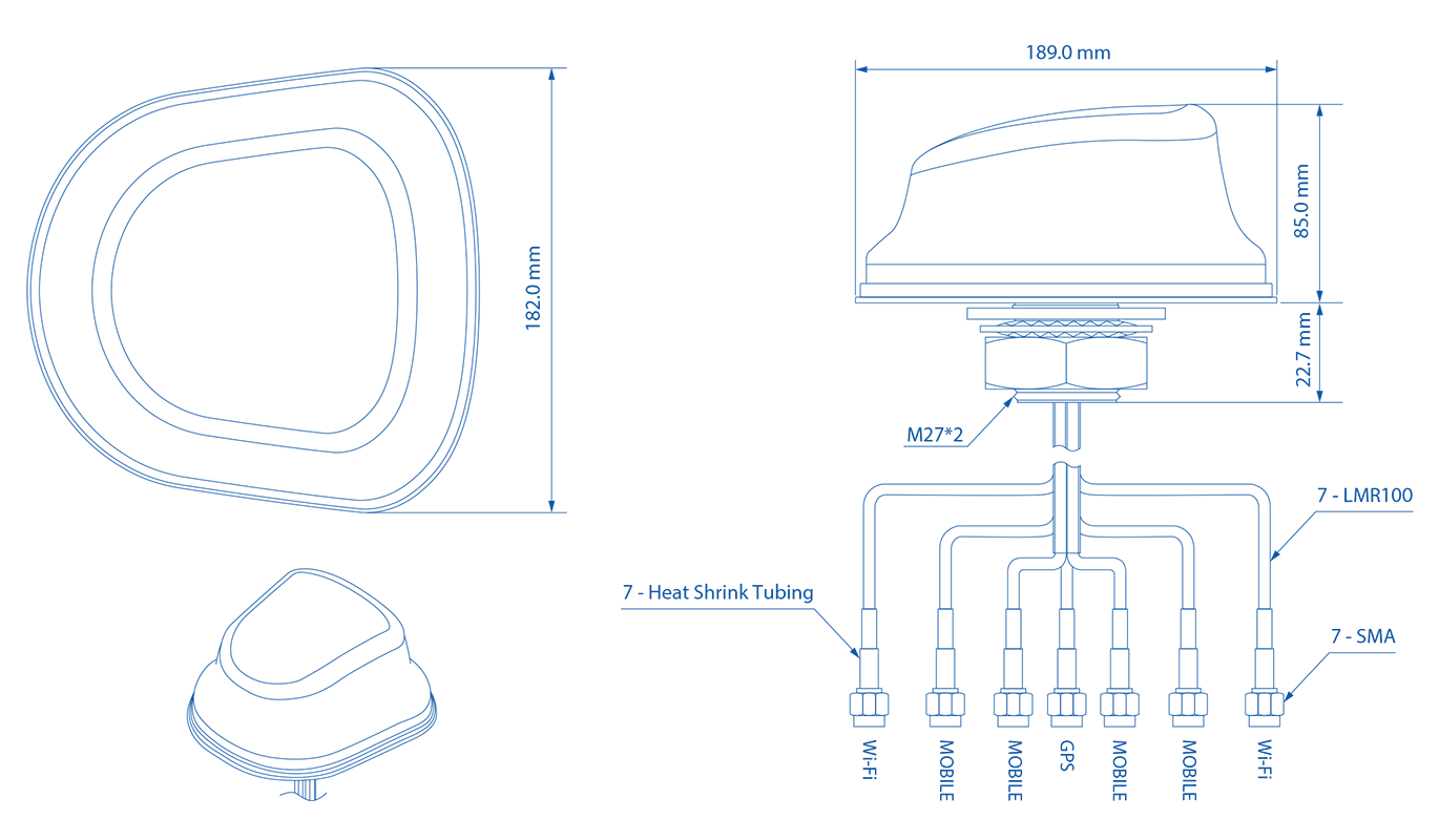 PR1KC640 Dimensions