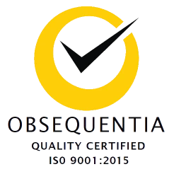 Obsequentia Quality Certified — ISO 9001:2015