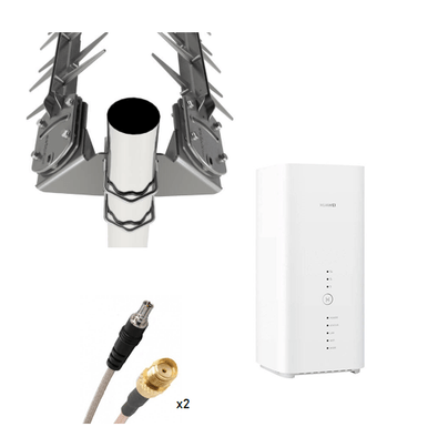 HUAWEI - yoshiid Huawei B818 Cube Modem with Blackhawk LPDA Antenna